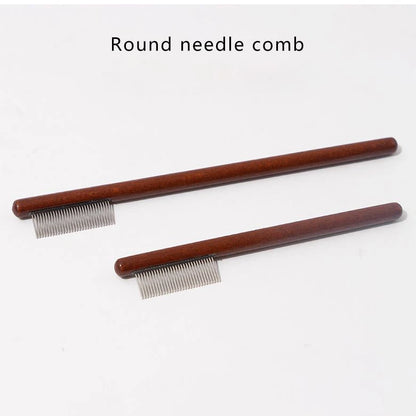 Pet Woodiness Facial Cleaning Comb