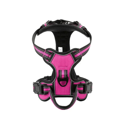 Adjustable Nylon Pet Dog Reflective Harness Leash