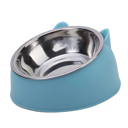1Pc Pet Cat Food Feeding Bowl