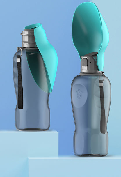 800ml Portable Pet Dog Water Bottle