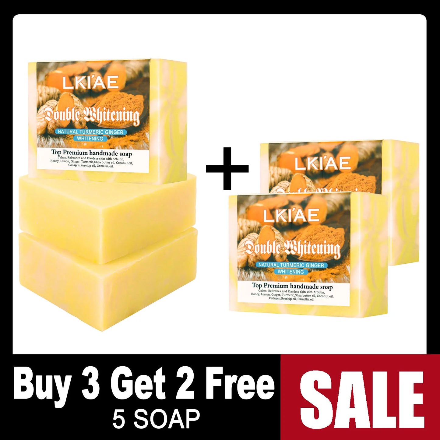 Face Organic Whitening Bar Handmade Soap For The Skin