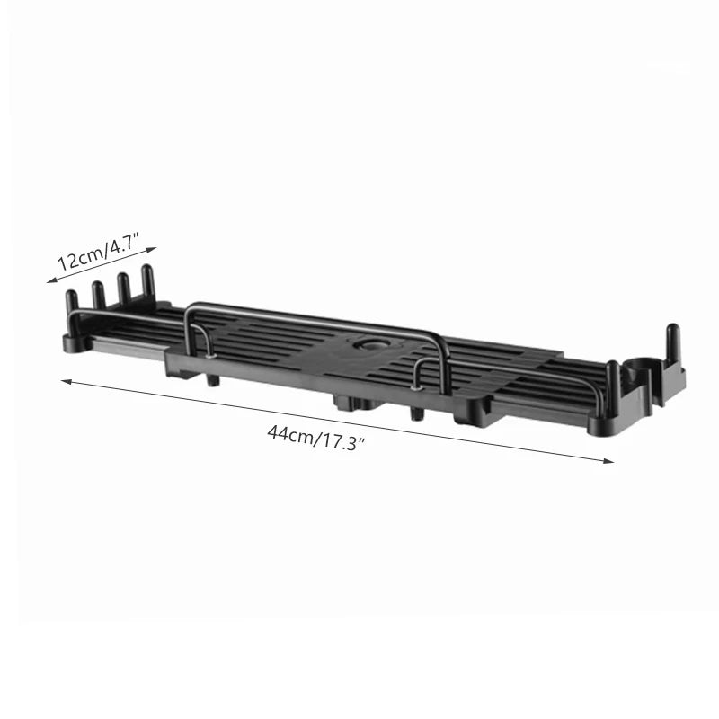 Extendable Shower Shelf Bathroom Shelf Without Drilling