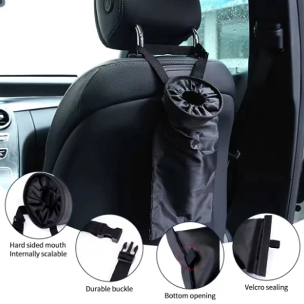 Portable Car Seat Back Trash Holder