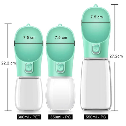 Portable Pet Cat Dog Water Bottle Leakproof