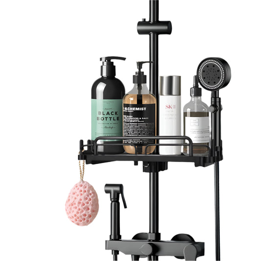 Extendable Shower Shelf Bathroom Shelf Without Drilling