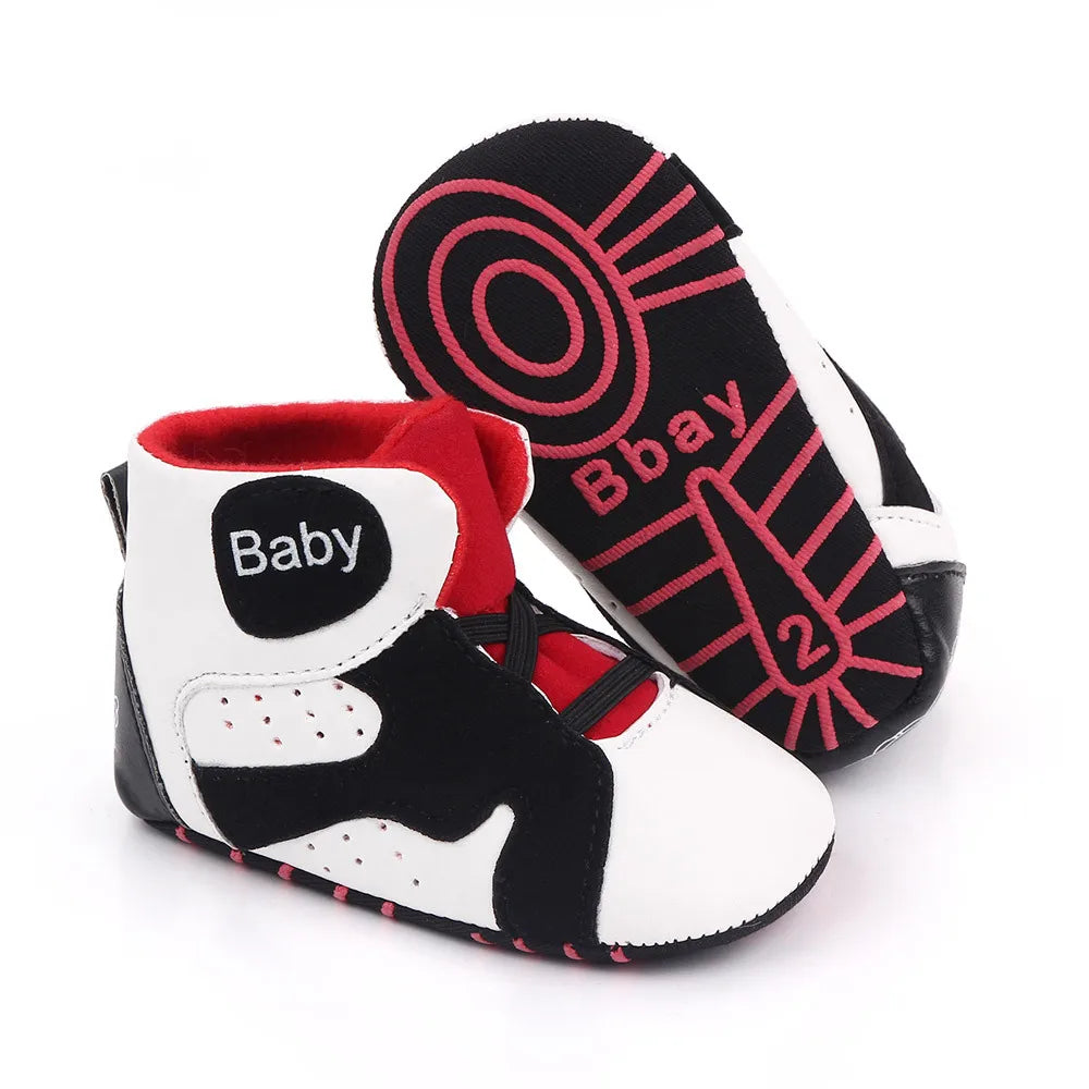 Baby Boy Soft Bottom Non-slip Sneakers