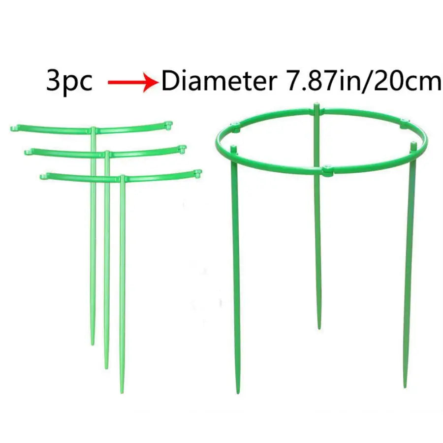 9 Pcs/set 3 Layers Plant Support Stakes