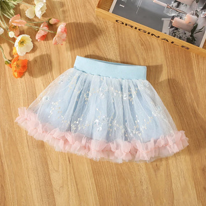 Baby Girl Sweet Versatile Short Skirt