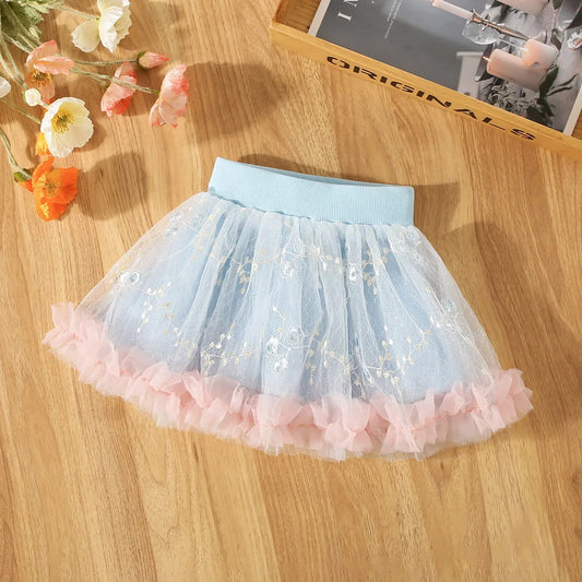 Baby Girl Sweet Versatile Short Skirt