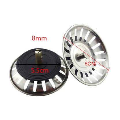 Kitchen Sink Sewer Strainer Basin Drain Stopper