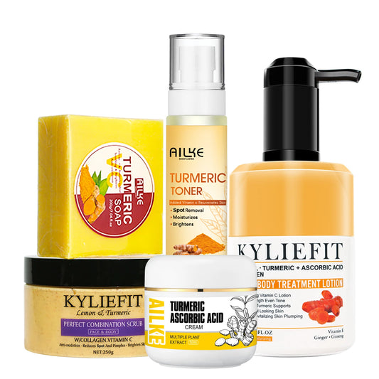 Organic Turmeric Skin Care Set