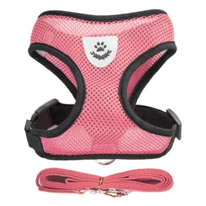 Pet Cat Harness Leash Adjustable