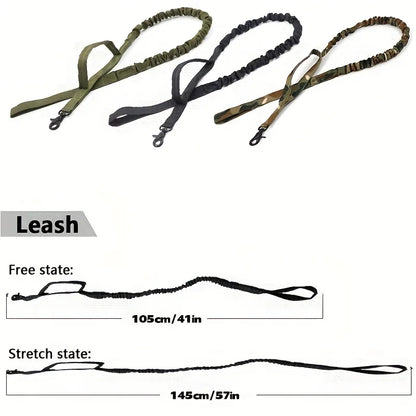 Pet Tactical Rope Leash Retractable