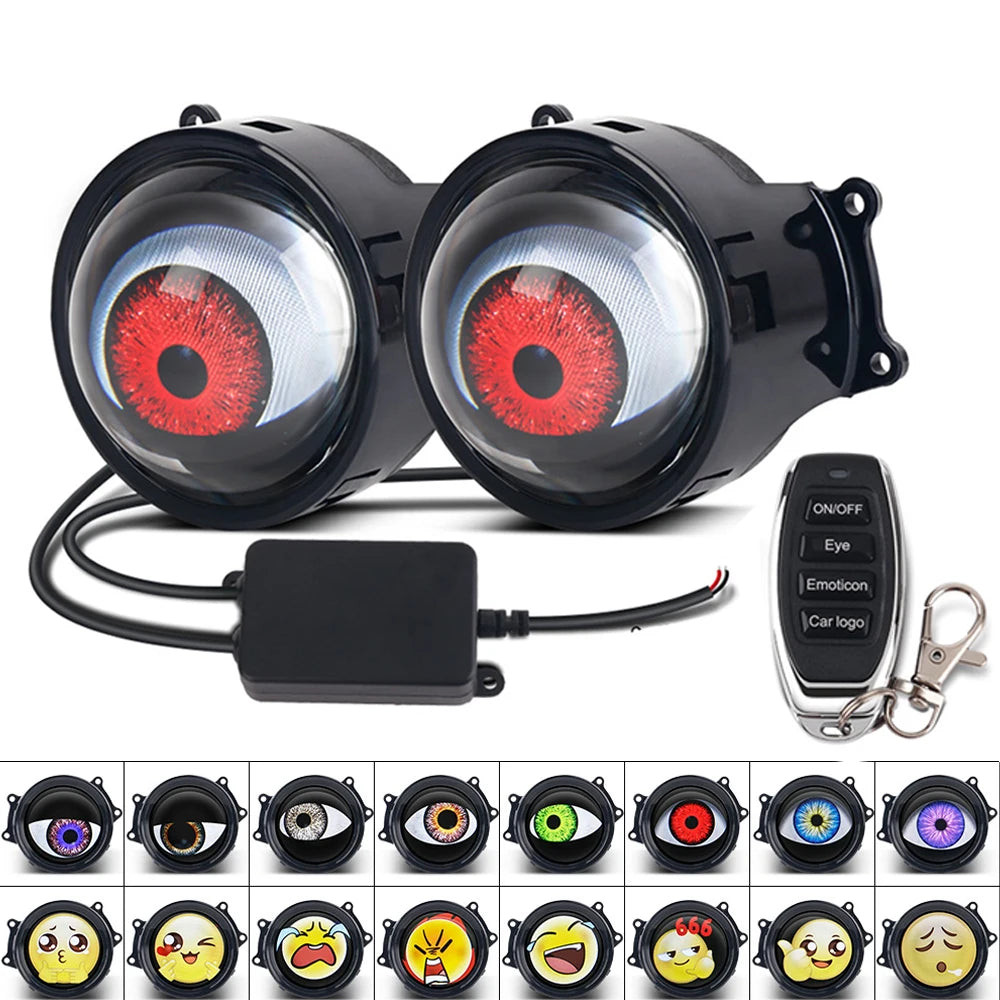 Cool Decoration Dynamic LED Car Headlights