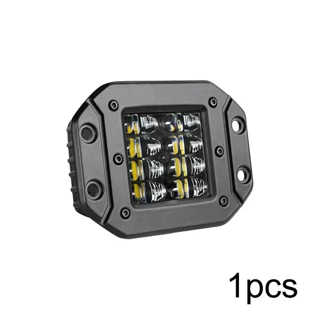 Flush Mount Work Off Road Spot Beam LED Pods Light