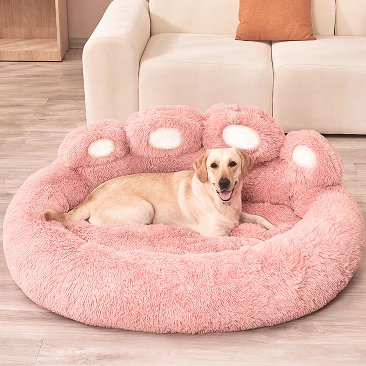 Fluffy Dog Bed – Soft & Breathable Pet Sofa Basket