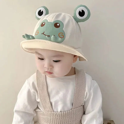Cartoon Frog Baby Bucket Hat