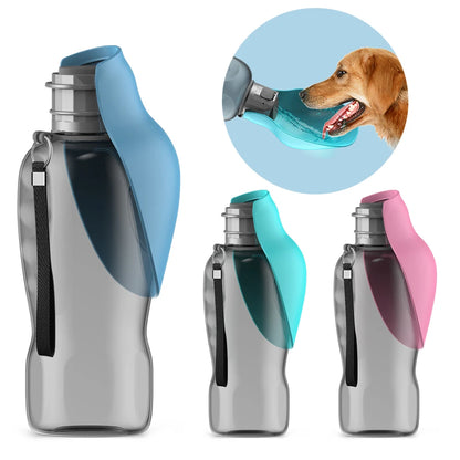 800ml Portable Pet Dog Water Bottle