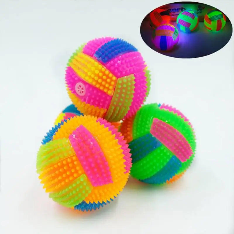 Pet Interactive Glowing Ball Toy