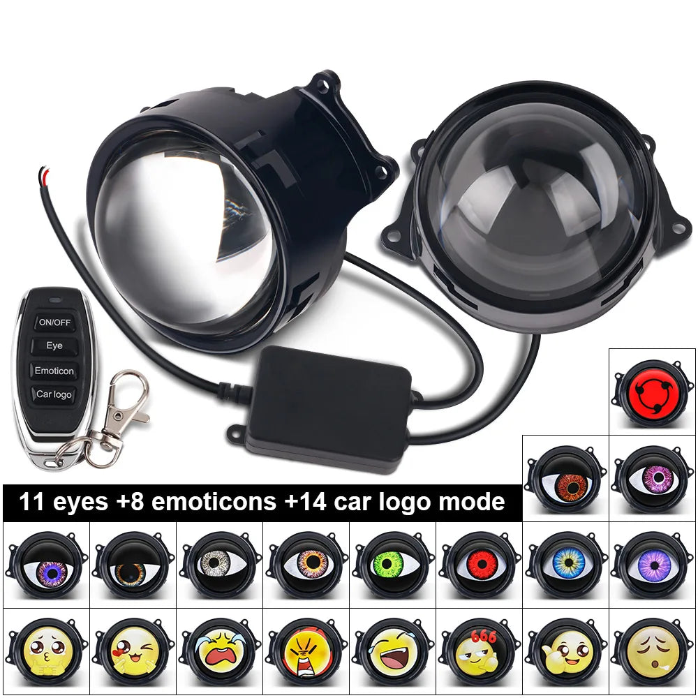 Cool Decoration Dynamic LED Car Headlights