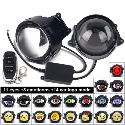 Cool Decoration Dynamic LED Car Headlights