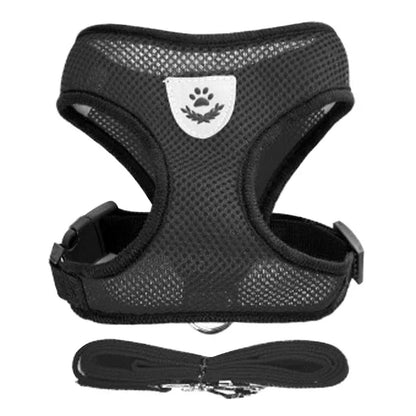 Pet Cat Harness Leash Adjustable