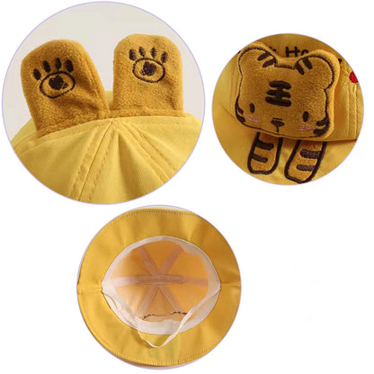 Cartoon Animal Ears Baby Bucket Hat