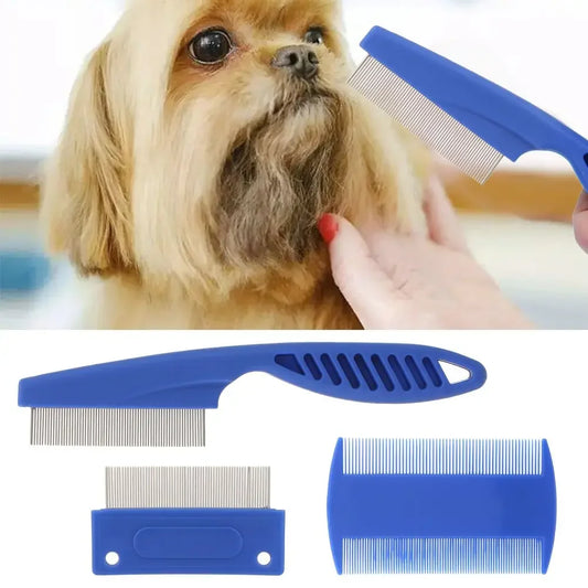 Pet Flea Comb Stainless Steel Head Lice Comb