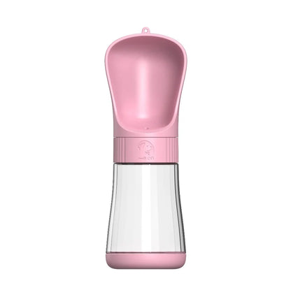 2 In 1 Portable Pet Dog Water Bottle