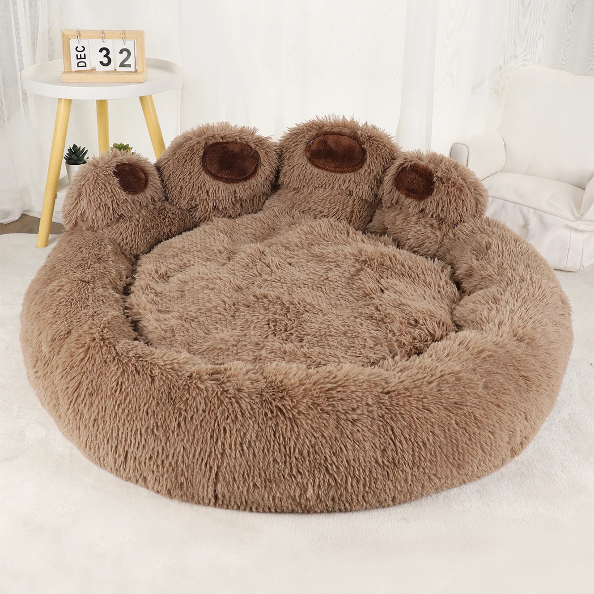 Fluffy Dog Bed – Soft & Breathable Pet Sofa Basket