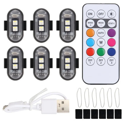 Wireless Remote Control Car LED Light