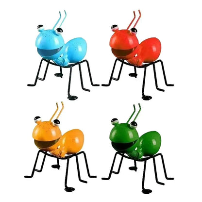 Cute Ant Statue Garden Decor Figure Stand