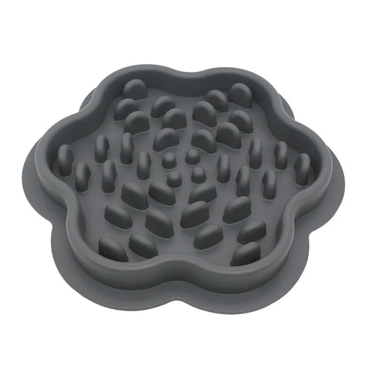 Pet Cat Dog Slow Food Bowls With Suction Cup
