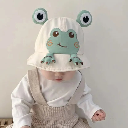 Cartoon Frog Baby Bucket Hat