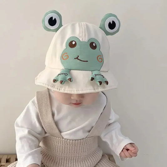 Cartoon Frog Baby Bucket Hat