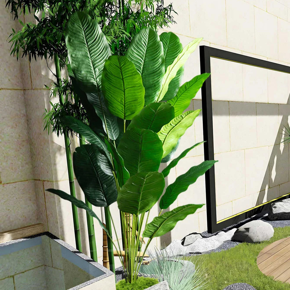 Large Artificial Plants Bird of Paradise Tree Tropical
