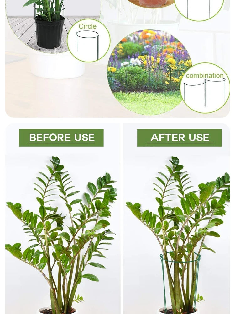 6pcs Tall Plant Support Stakes