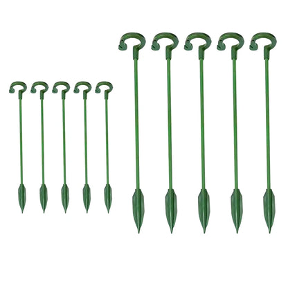 2/5/10pcs Plastic Plant Supports Flower Stand
