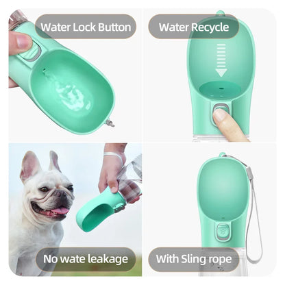 Portable Pet Cat Dog Water Bottle Leakproof