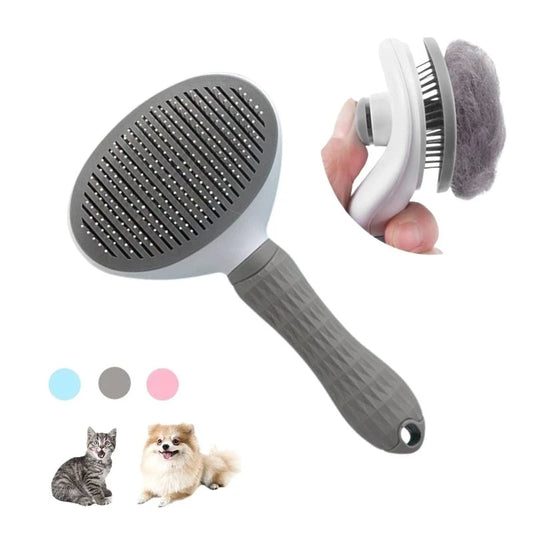 Pet Comb Stainless Steel Needle Comb Pet Dog Cleaning Brush
